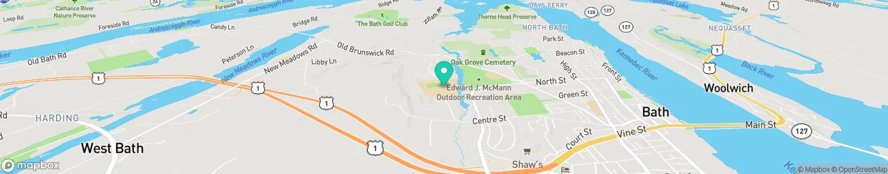 borne de recharge sur la carte