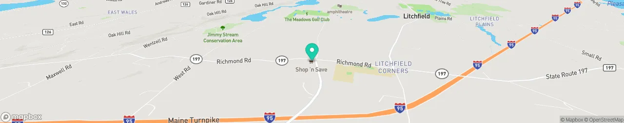 borne de recharge sur la carte