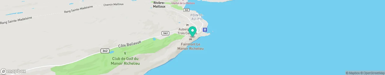 borne de recharge sur la carte