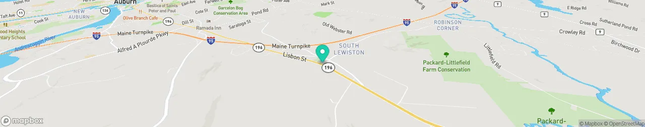 borne de recharge sur la carte