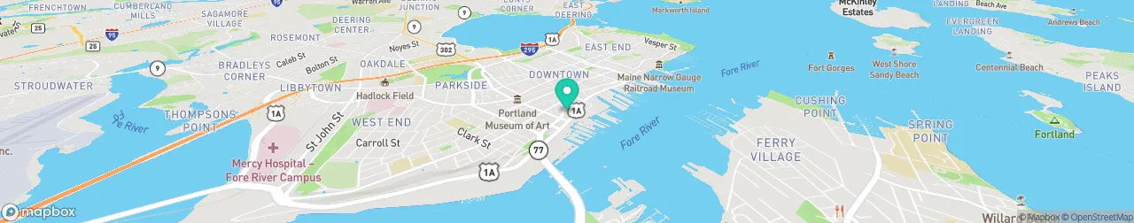 borne de recharge sur la carte