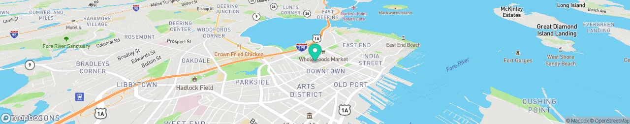 ev charging station on the map