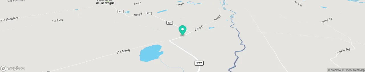 borne de recharge sur la carte