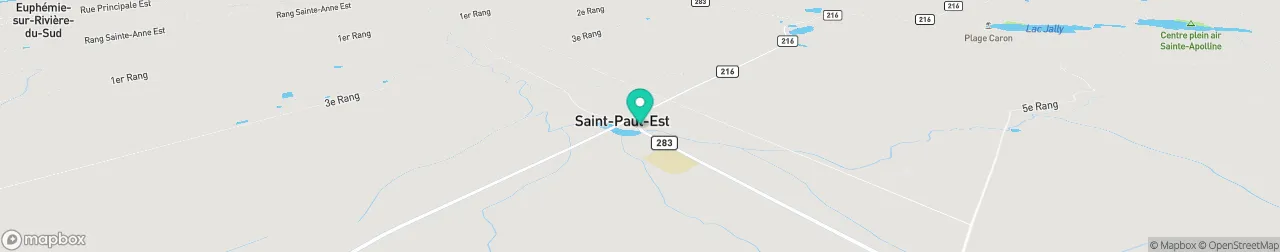 borne de recharge sur la carte