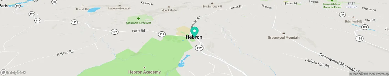 borne de recharge sur la carte