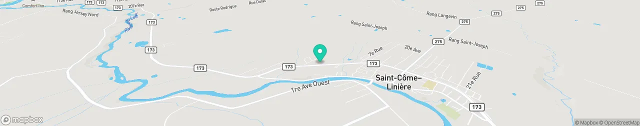 borne de recharge sur la carte