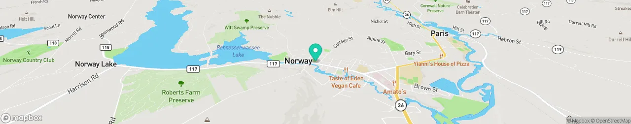 borne de recharge sur la carte