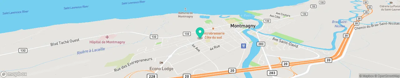 ev charging station on the map