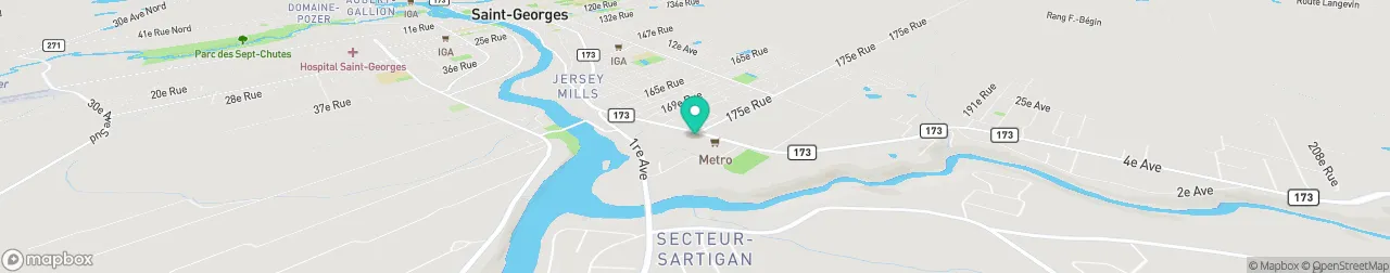 borne de recharge sur la carte