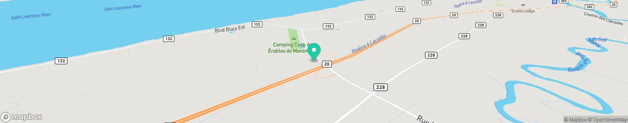 ev charging station on the map