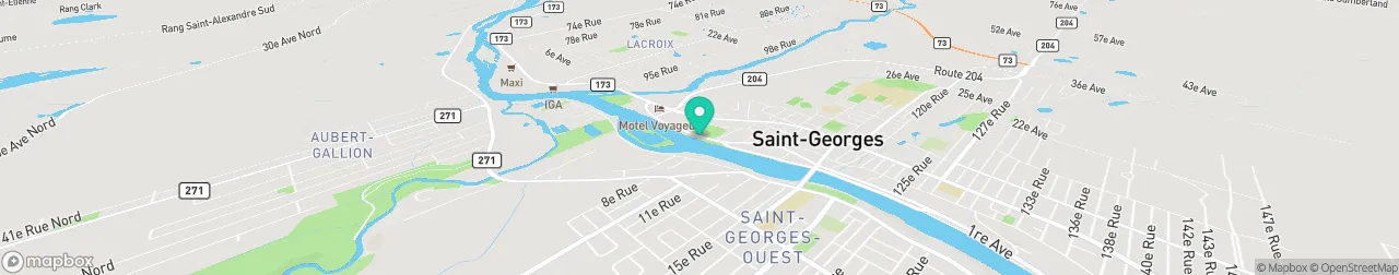 borne de recharge sur la carte