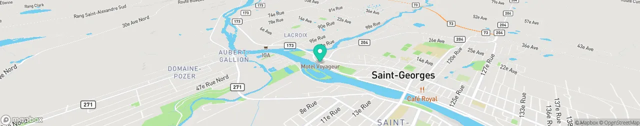 borne de recharge sur la carte