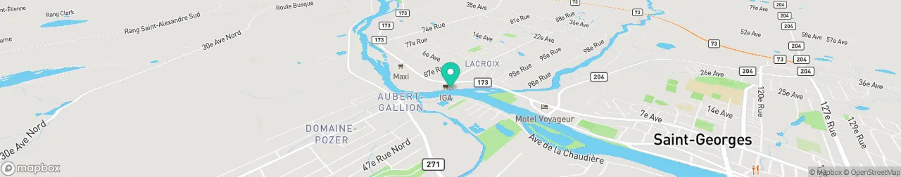 borne de recharge sur la carte