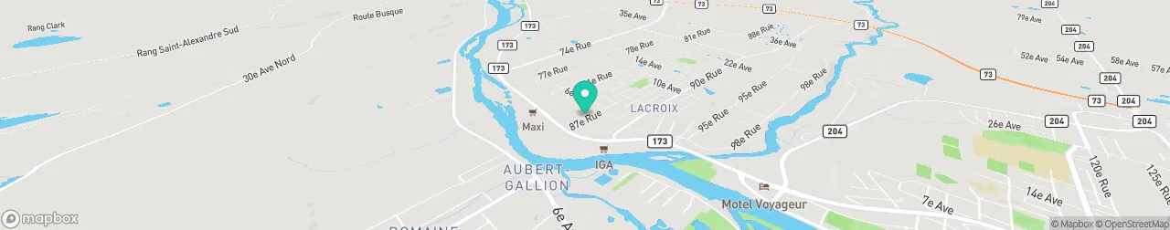 borne de recharge sur la carte