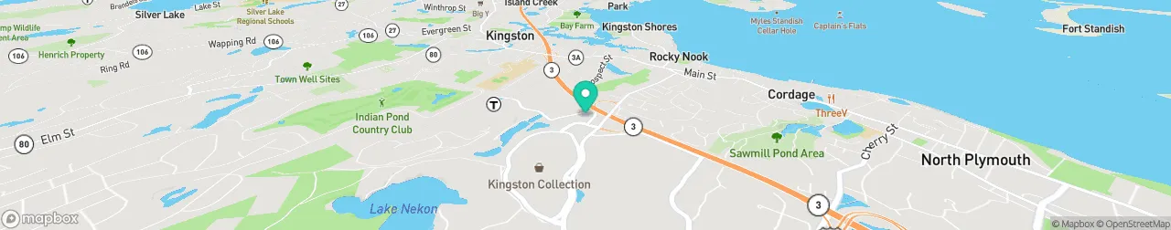 borne de recharge sur la carte