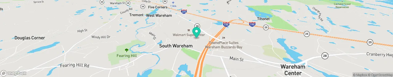 borne de recharge sur la carte