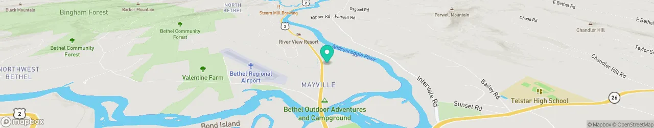 borne de recharge sur la carte