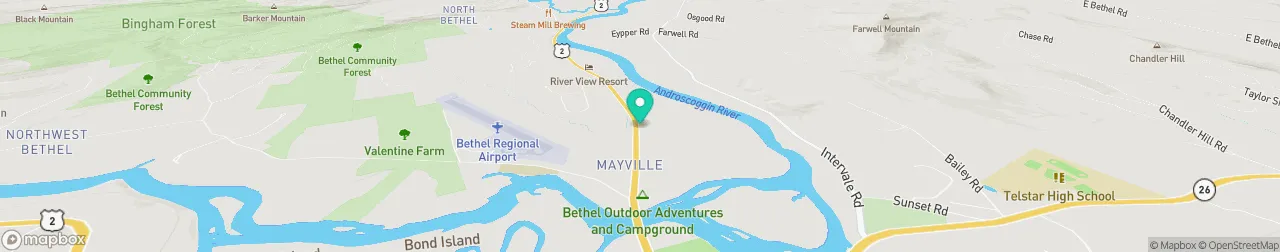 borne de recharge sur la carte