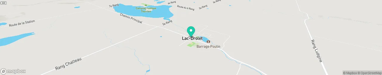 borne de recharge sur la carte