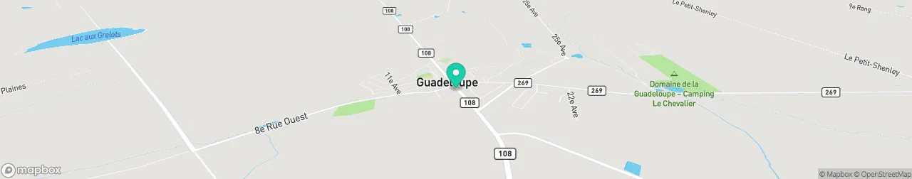 borne de recharge sur la carte