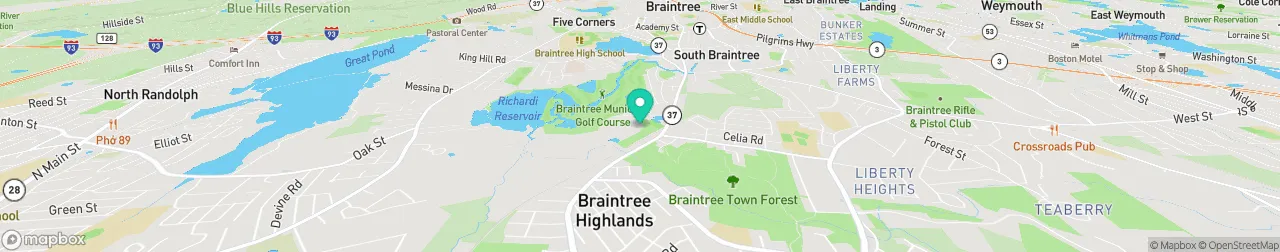 borne de recharge sur la carte