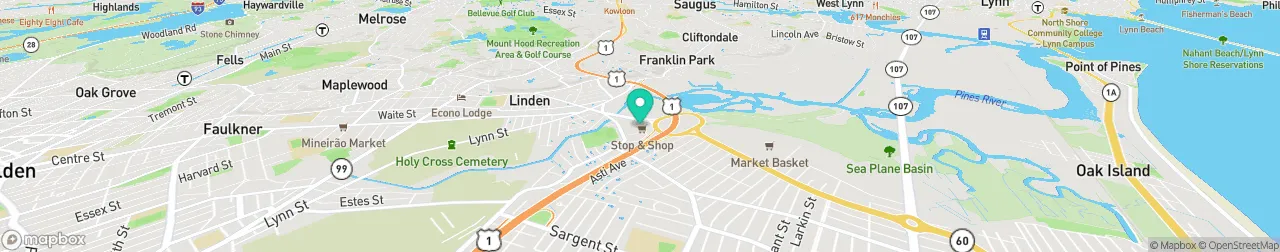 borne de recharge sur la carte