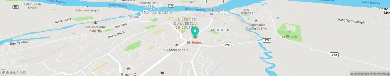 borne de recharge sur la carte