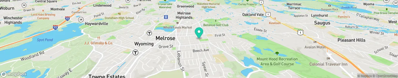 borne de recharge sur la carte