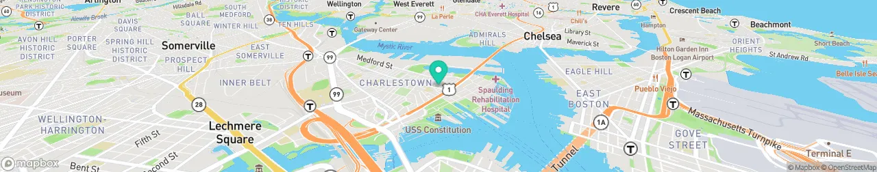 borne de recharge sur la carte