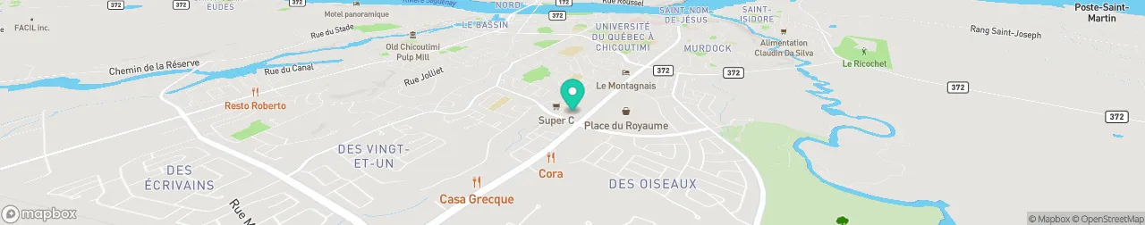 ev charging station on the map