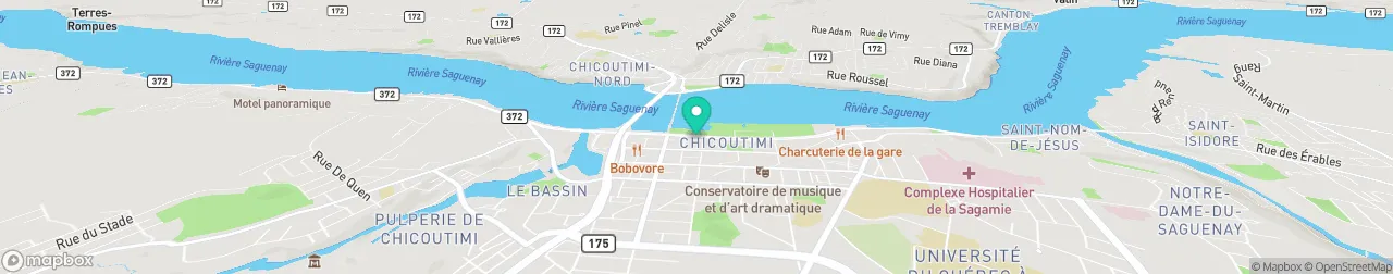 borne de recharge sur la carte