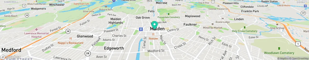 ev charging station on the map