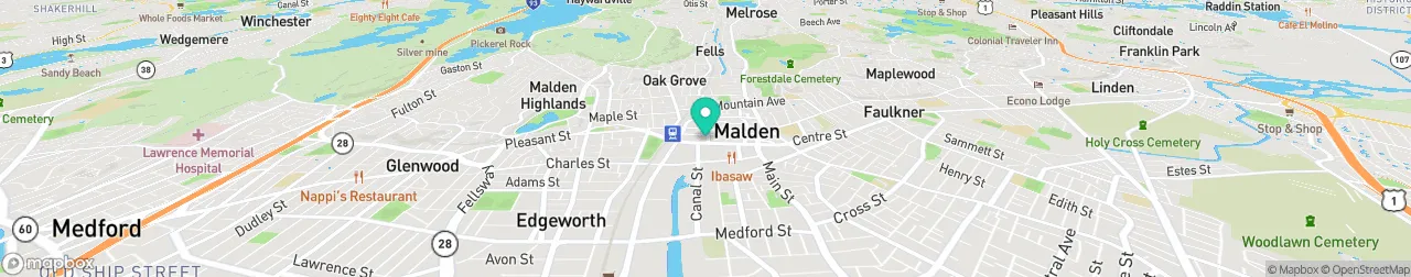 ev charging station on the map