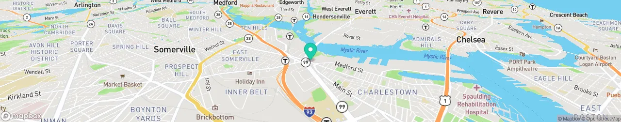 borne de recharge sur la carte