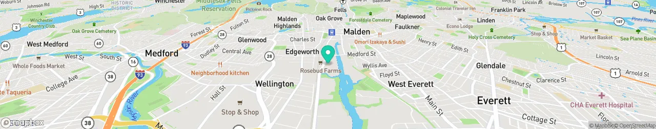 ev charging station on the map