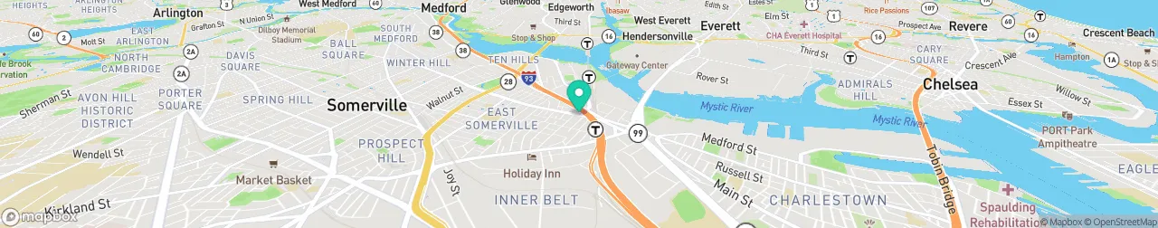 ev charging station on the map