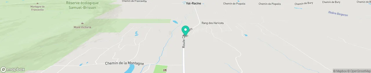 borne de recharge sur la carte