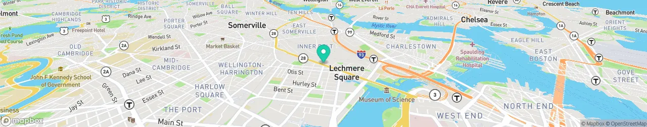 borne de recharge sur la carte