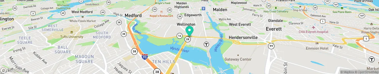 ev charging station on the map