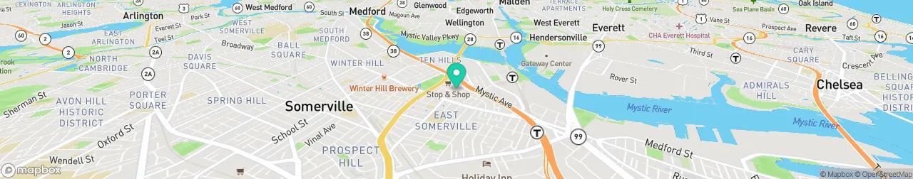 borne de recharge sur la carte