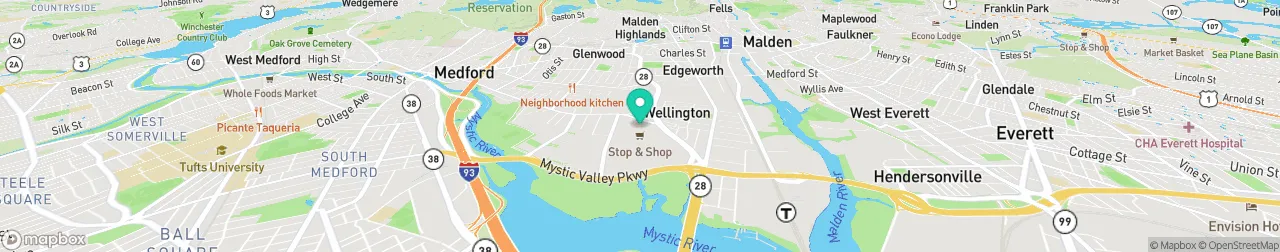 ev charging station on the map