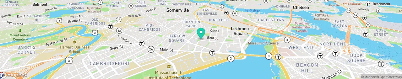 borne de recharge sur la carte