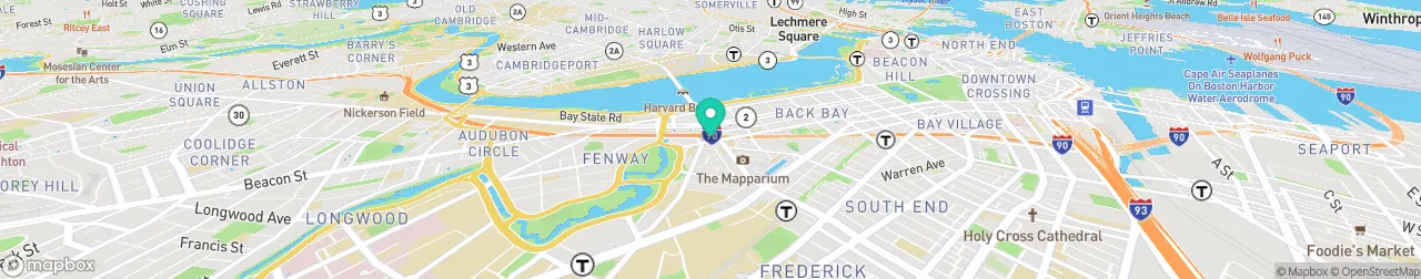 borne de recharge sur la carte