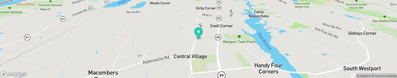 borne de recharge sur la carte