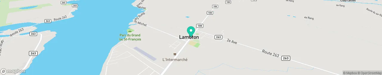 borne de recharge sur la carte