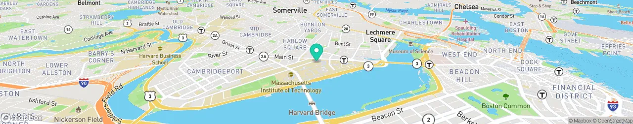 borne de recharge sur la carte