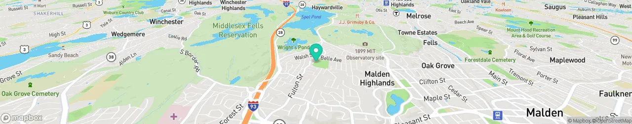 borne de recharge sur la carte