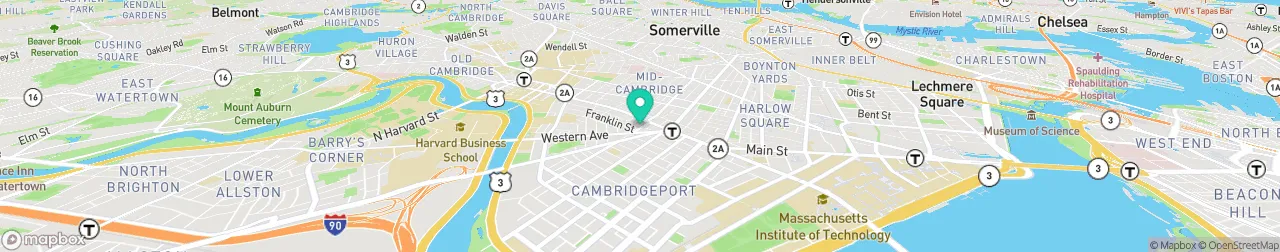 borne de recharge sur la carte