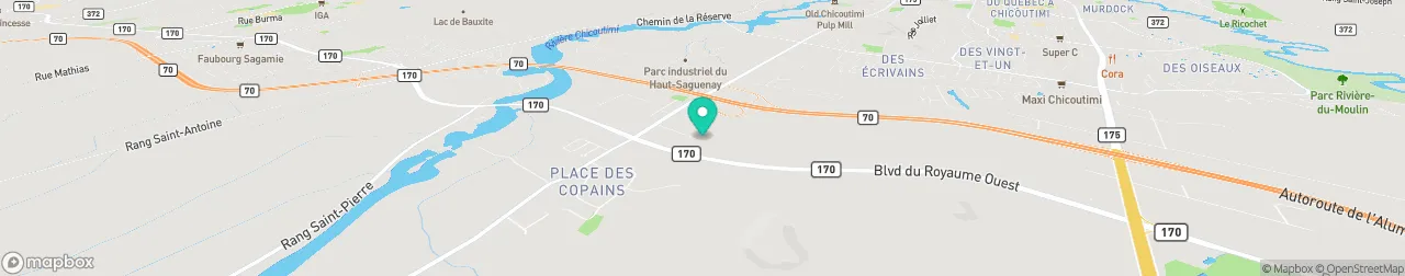 ev charging station on the map