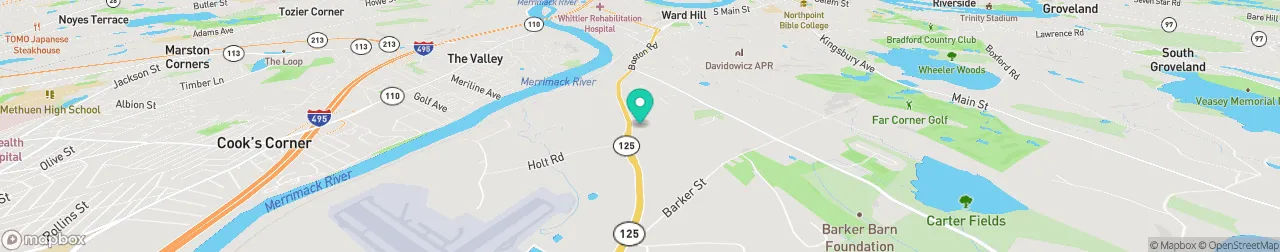 borne de recharge sur la carte